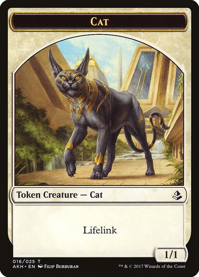 Image for Cat Token (16) [Amonkhet]