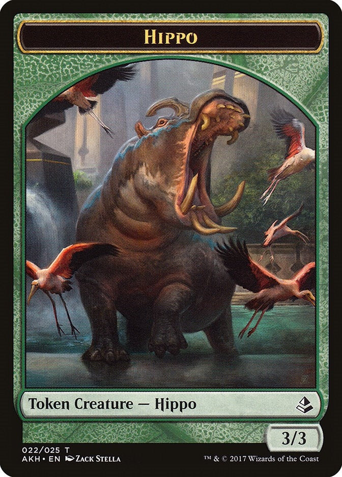 Image for Hippo Token (22) [Amonkhet]