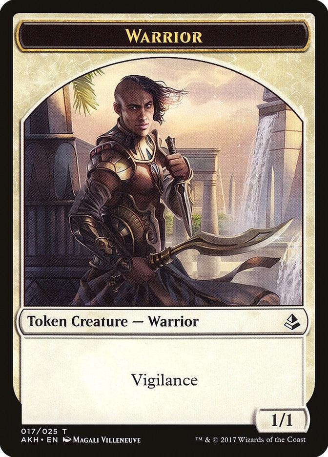Image for Warrior Token (17) [Amonkhet]