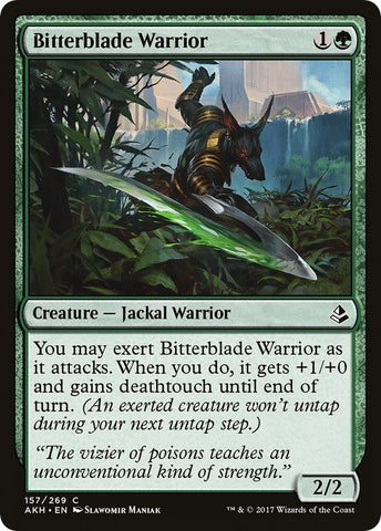 Image for Bitterblade Warrior (157) [Amonkhet]