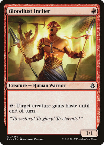 Image for Bloodlust Inciter (120) [Amonkhet]