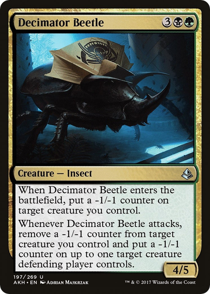 Image for Decimator Beetle (197) [Amonkhet]