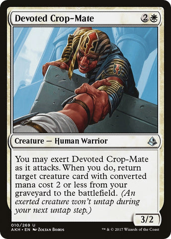 Image for Devoted Crop-Mate (10) [Amonkhet]