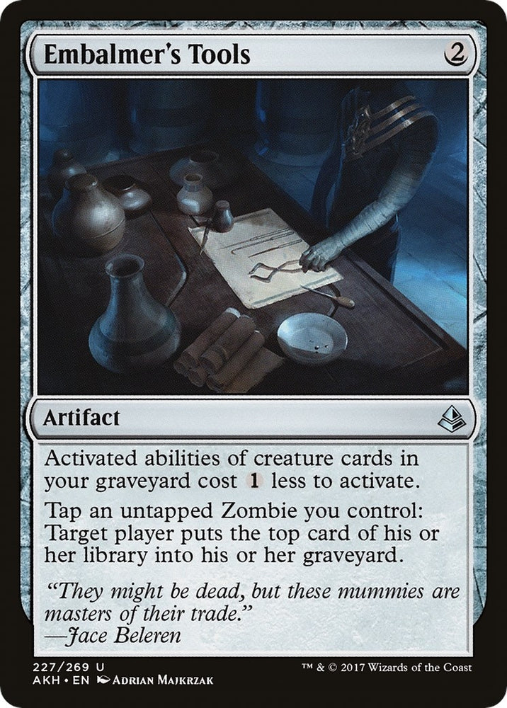 Image for Embalmer's Tools (227) [Amonkhet]