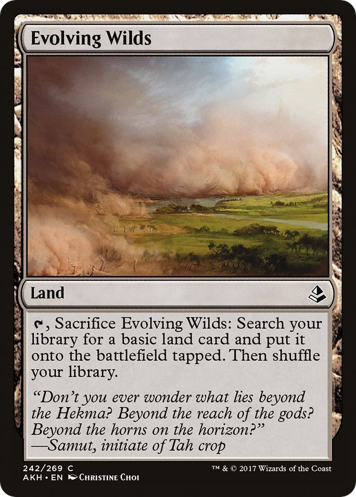 Image for Evolving Wilds (242) [Amonkhet]
