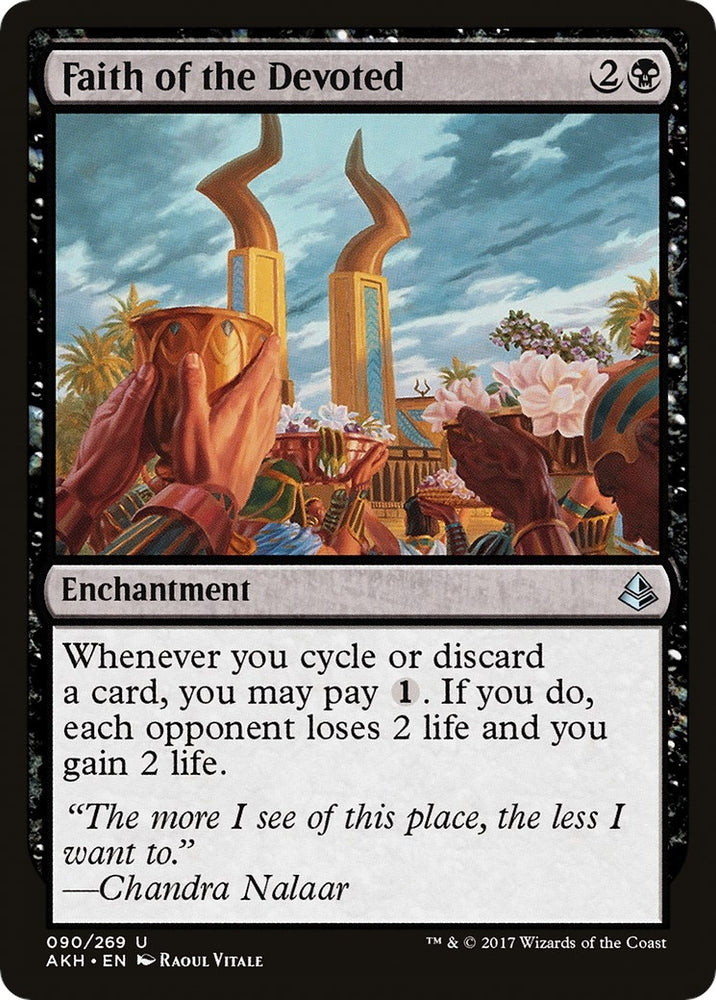 Image for Faith of the Devoted (90) [Amonkhet]