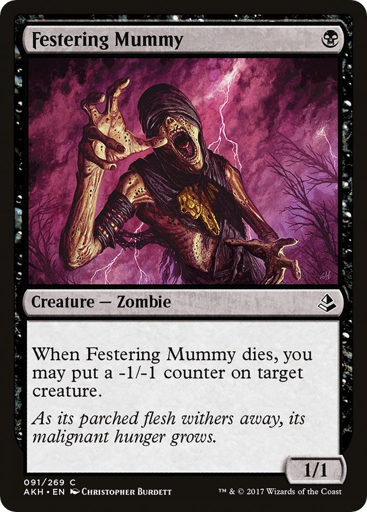 Image for Festering Mummy (91) [Amonkhet]