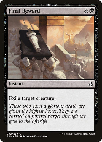 Image for Final Reward (92) [Amonkhet]