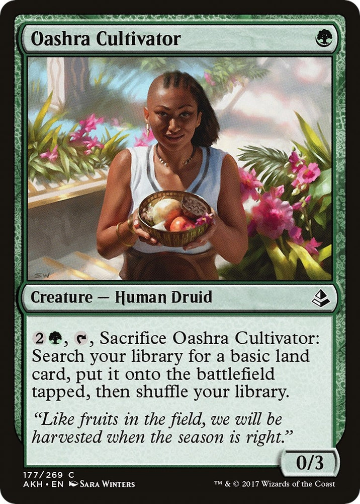 Image for Oashra Cultivator (177) [Amonkhet]