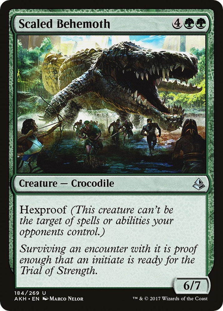 Image for Scaled Behemoth (184) [Amonkhet]