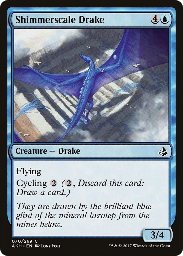 Image for Shimmerscale Drake (70) [Amonkhet]