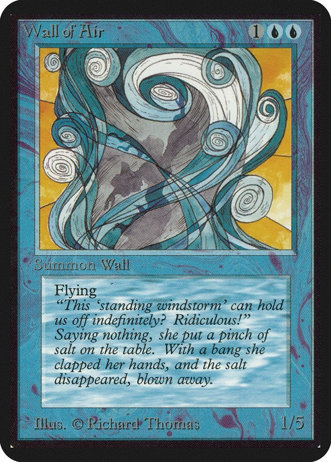 Image for Wall of Air [Alpha Edition]