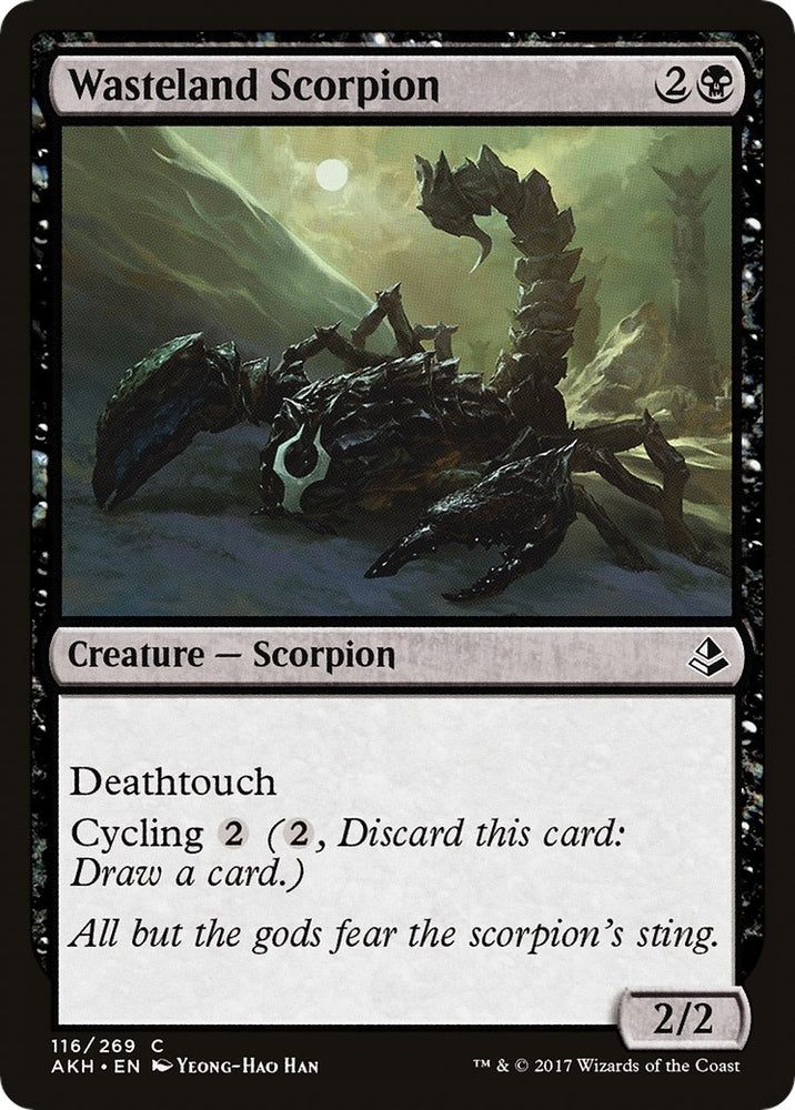 Image for Wasteland Scorpion (116) [Amonkhet]