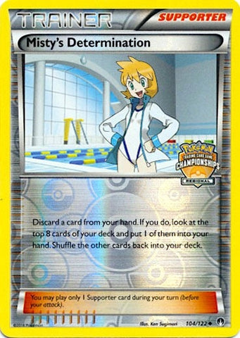 Image for Misty's Determination (104/122) [League & Championship Cards]