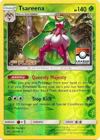 Image for Tsareena (020/149) [League & Championship Cards]