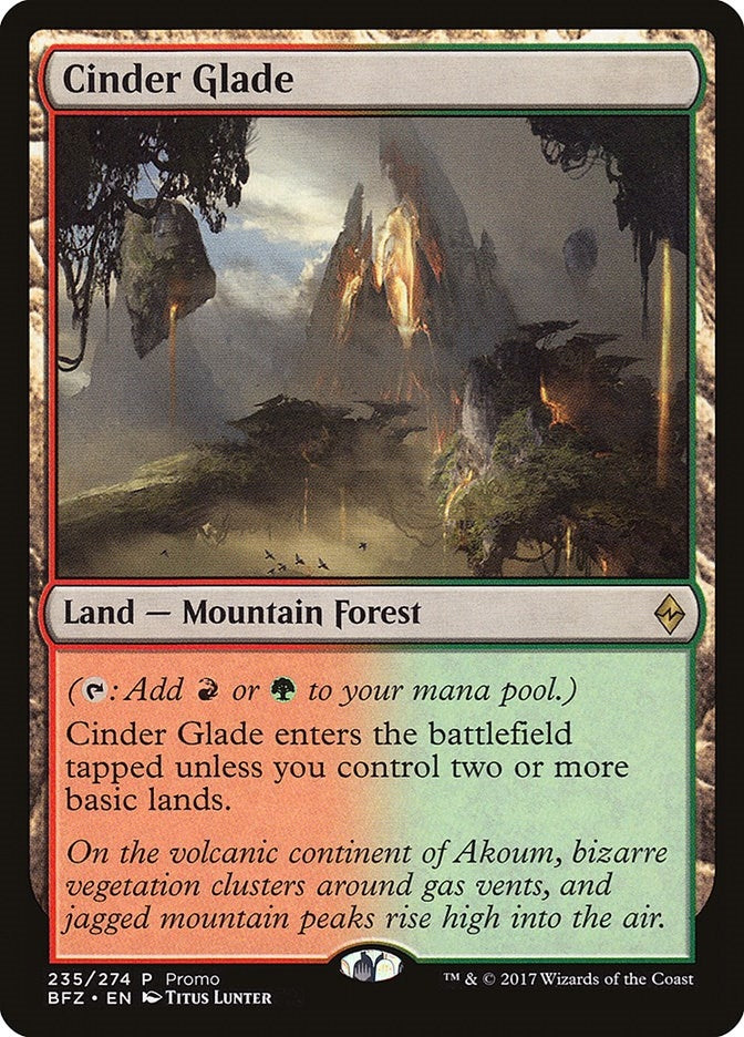 Image for Cinder Glade (235) [Standard Showdown Promos]