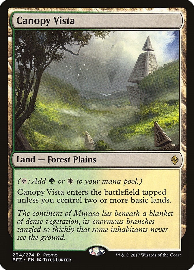 Image for Canopy Vista (234) [Standard Showdown Promos]