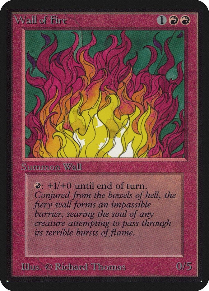Image for Wall of Fire [Alpha Edition]