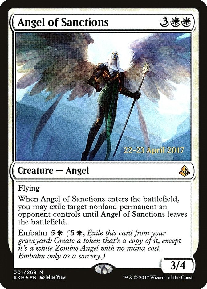 Image for Angel of Sanctions (1) [Prerelease Cards]