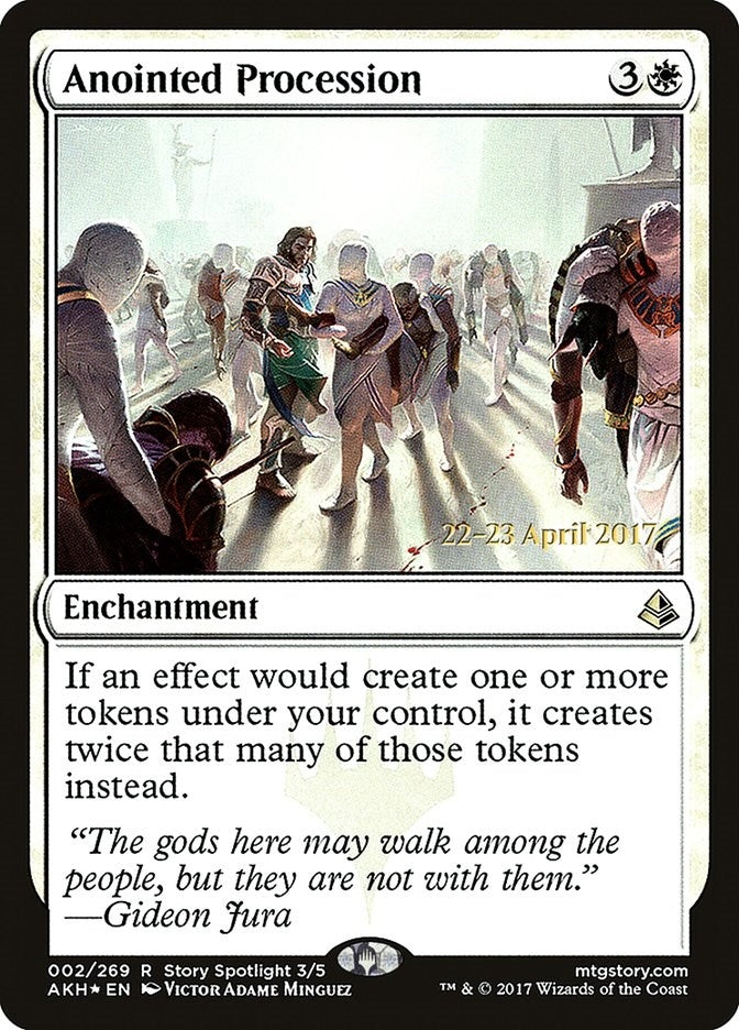 Image for Anointed Procession (2) [Prerelease Cards]