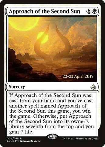 Image for Approach of the Second Sun (4) [Prerelease Cards]