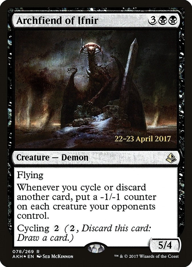 Image for Archfiend of Ifnir (78) [Prerelease Cards]