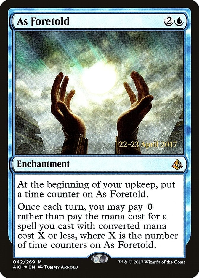Image for As Foretold (42) [Prerelease Cards]