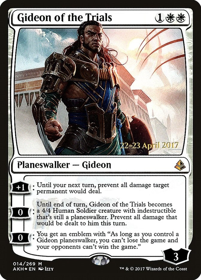Image for Gideon of the Trials (14) [Prerelease Cards]