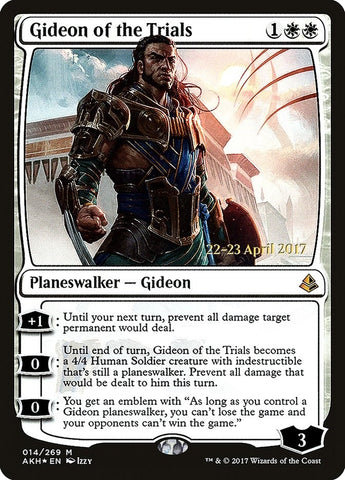 Image for Gideon of the Trials (14) [Prerelease Cards]