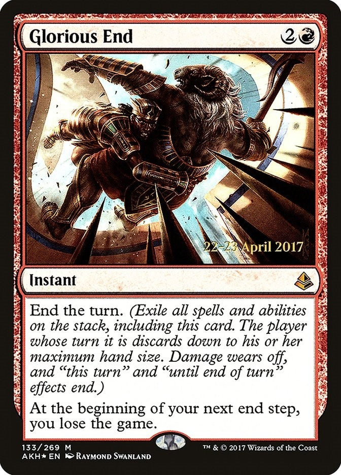 Image for Glorious End (133) [Prerelease Cards]
