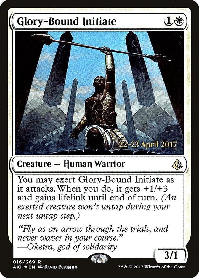 Image for Glory-Bound Initiate (16) [Prerelease Cards]
