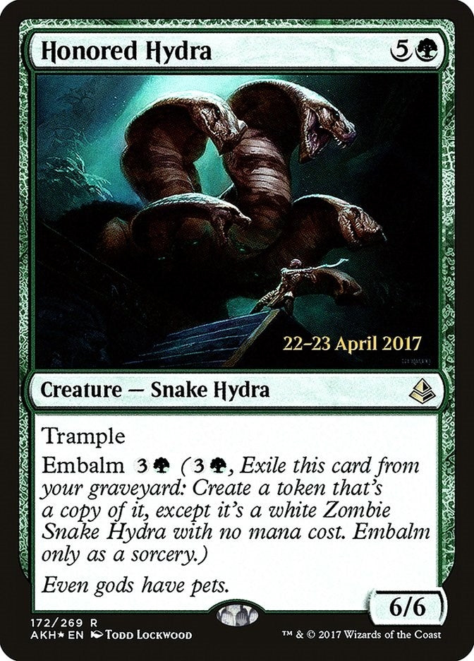Image for Honored Hydra (172) [Prerelease Cards]
