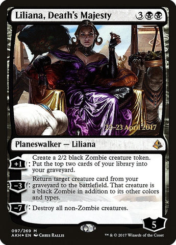 Image for Liliana, Death's Majesty (97) [Prerelease Cards]