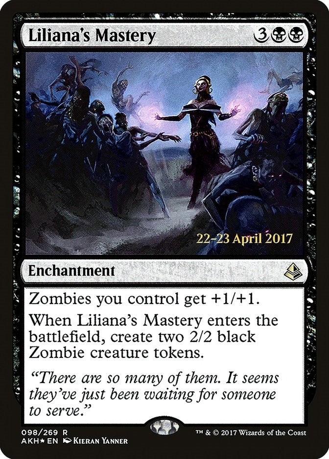Image for Liliana's Mastery (98) [Prerelease Cards]