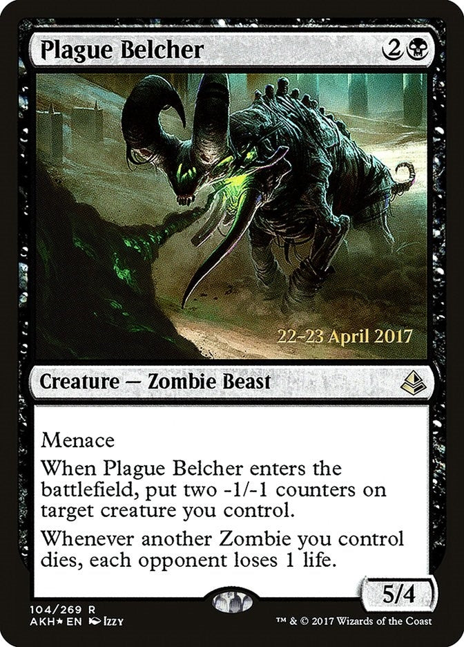 Image for Plague Belcher (104) [Prerelease Cards]