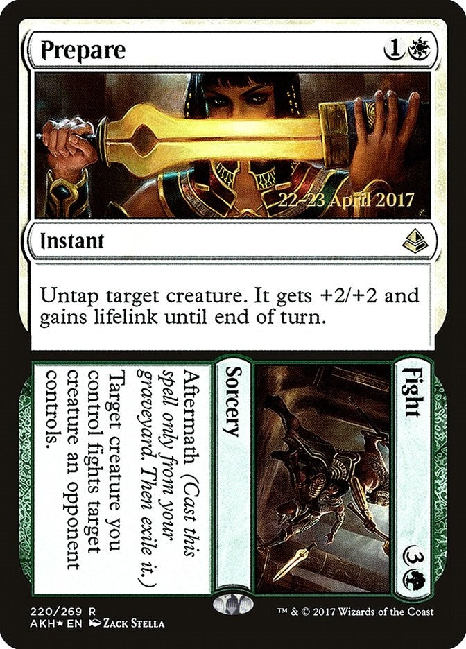 Image for Prepare // Fight (220) [Prerelease Cards]
