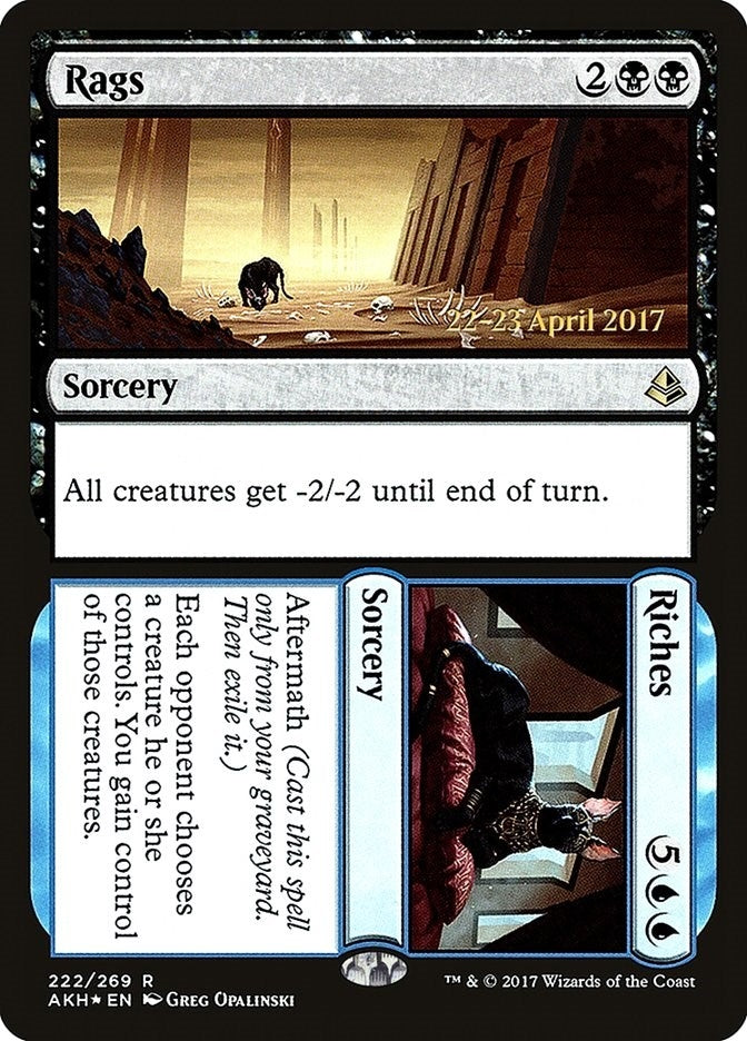 Image for Rags // Riches (222) [Prerelease Cards]