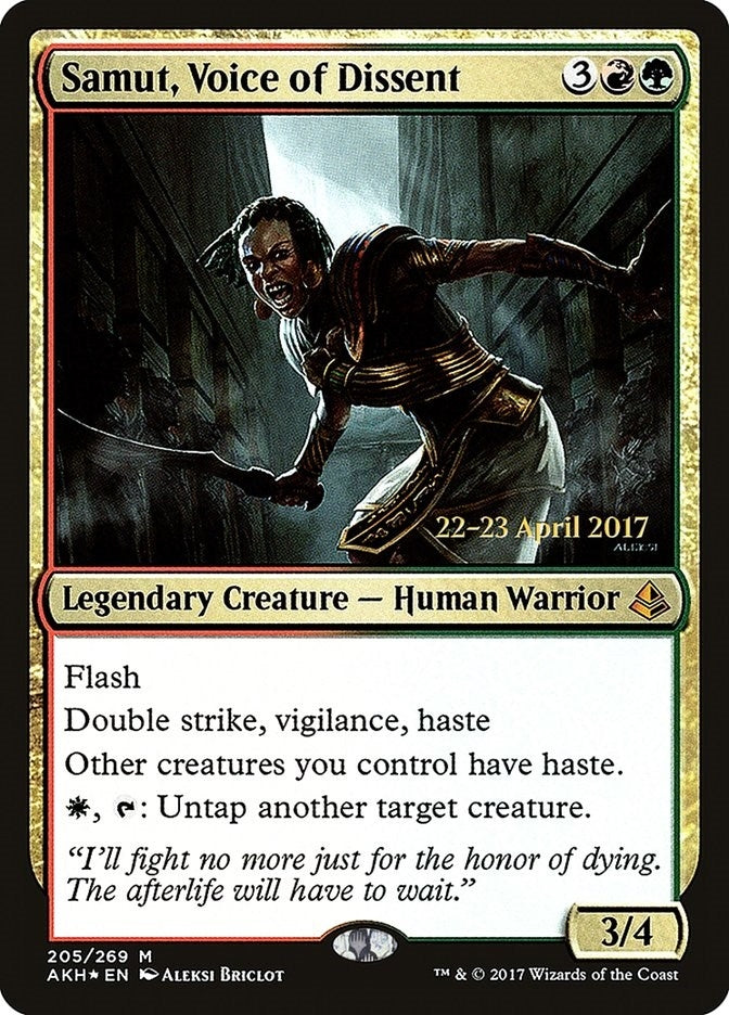 Image for Samut, Voice of Dissent (205) - Magic: The Gathering