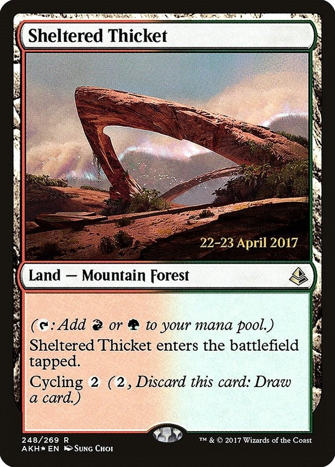 Image for Sheltered Thicket (248) - Magic: The Gathering