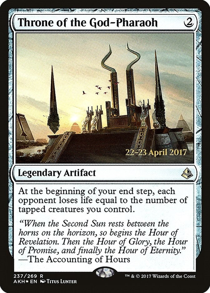 Image for Throne of the God-Pharaoh (237) [Prerelease Cards]