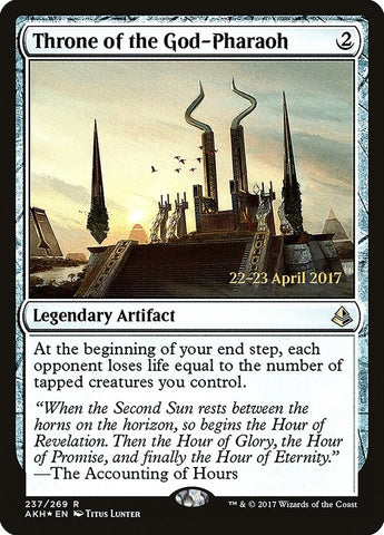 Image for Throne of the God-Pharaoh (237) [Prerelease Cards]