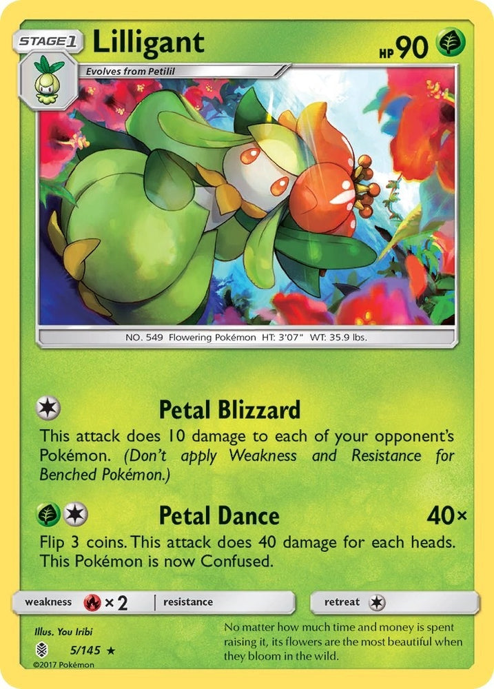 Image for Lilligant (5/145) [SM - Guardians Rising]
