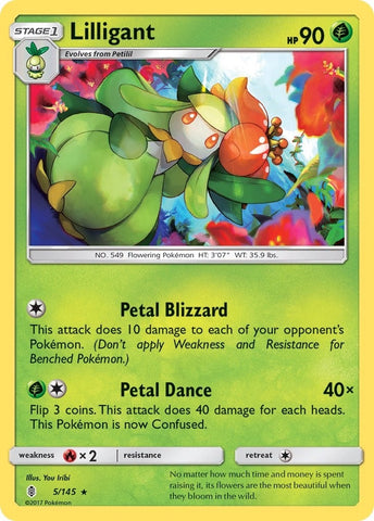 Image for Lilligant (5/145) [SM - Guardians Rising]