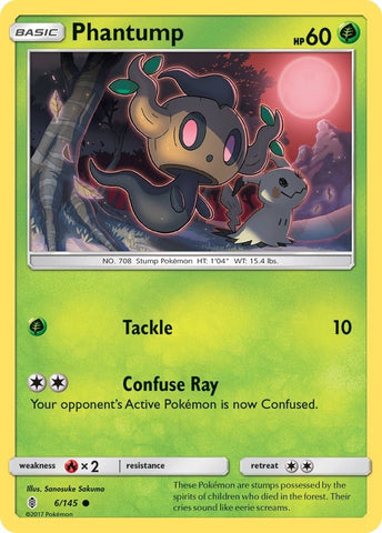 Image for Phantump (6/145) [SM - Guardians Rising]