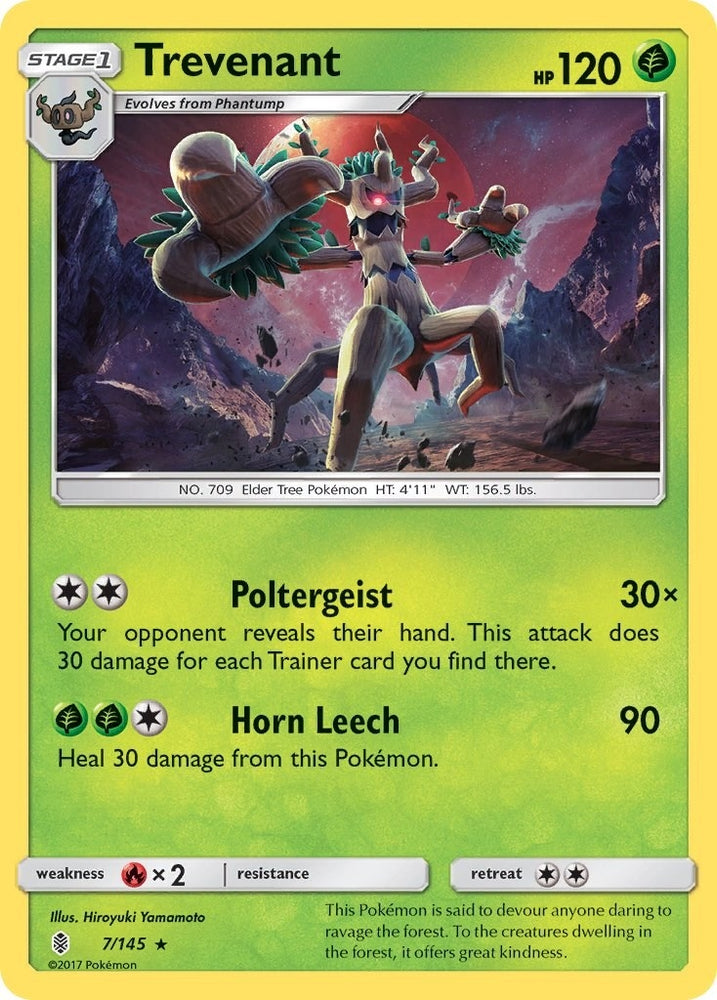Image for Trevenant (7/145) [SM - Guardians Rising]