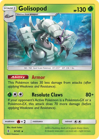 Image for Golisopod (9/145) [SM - Guardians Rising]