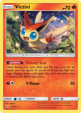 Image for Victini (10/145) [SM - Guardians Rising]