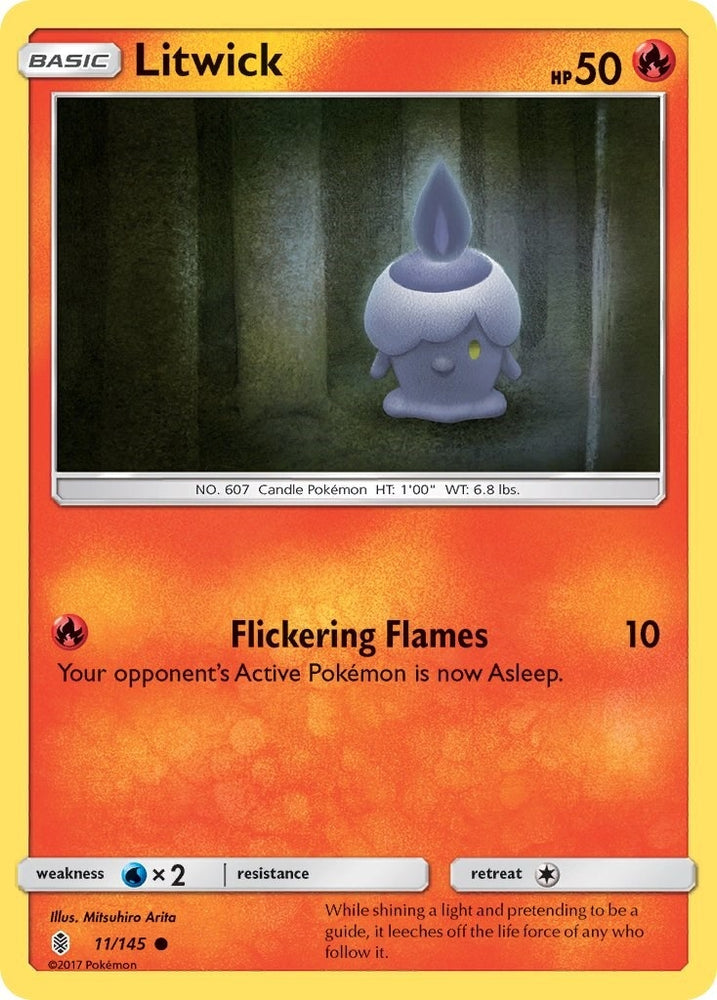 Image for Litwick (11/145) [SM - Guardians Rising]