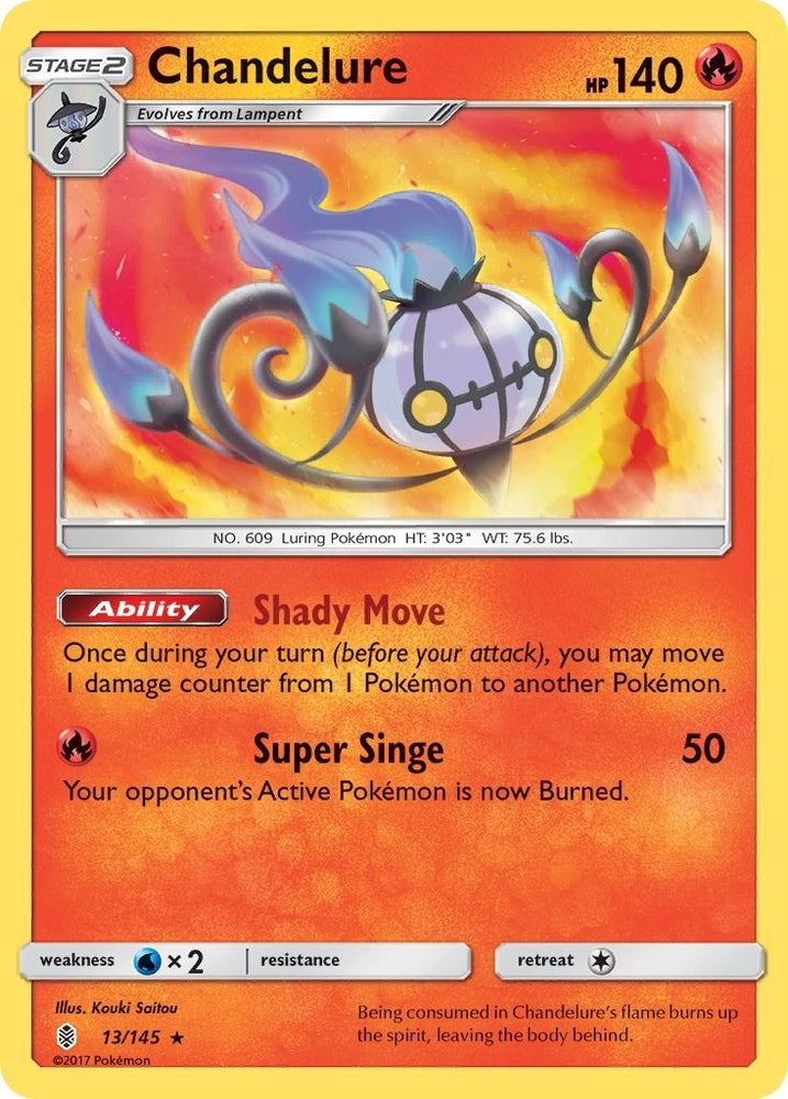 Image for Chandelure (13/145) [SM - Guardians Rising]