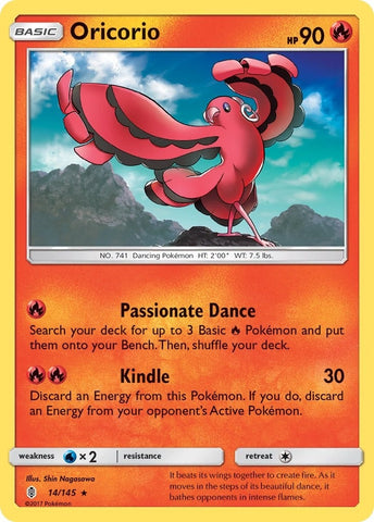 Image for Oricorio (14) (14/145) [SM - Guardians Rising]